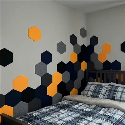 Wo platzieren Sie Hexagon-Akustikplatten?